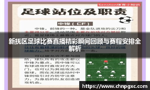 新抚区足球比赛直播精彩瞬间回顾与赛程安排全解析