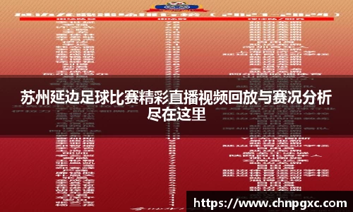 苏州延边足球比赛精彩直播视频回放与赛况分析尽在这里